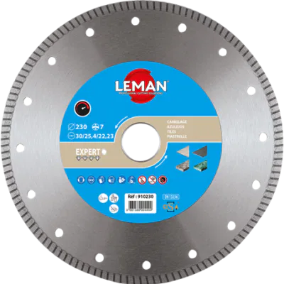 LEMAN - DIA.00910 - Disque Diamant Grès Cérame
