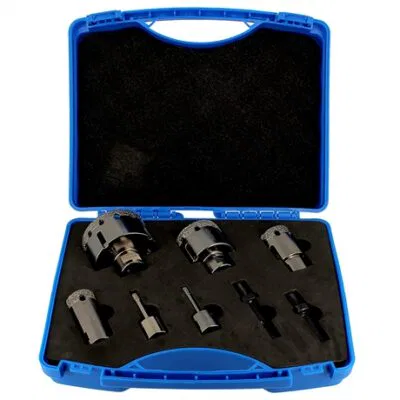 LEMAN -TRE.06606 -Coffret de 10 Trépans Diamanté M14 -Grès Cérame