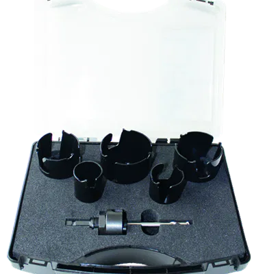 LEMAN -TRE.08000 -Coffret de 5 Trépans Carbure -Multi-Matériaux