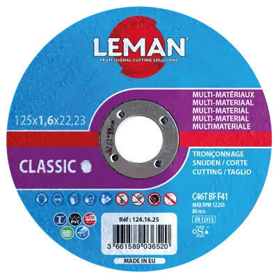 LEMAN -DAT.00124 -Disque Multi-Matériaux