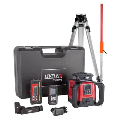 LEVELFIX -650HVS SET 1 -Laser Multifonction Horizontal – Vertical + Trépied + Mire