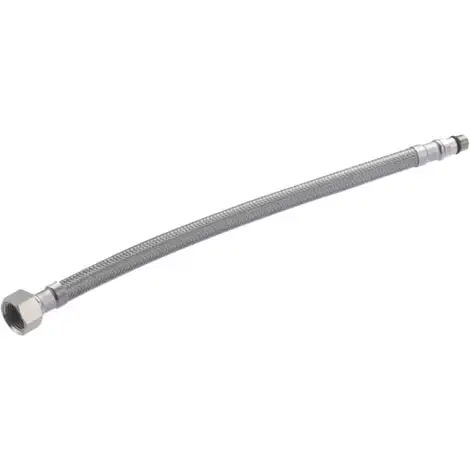 NOYON ET THIEBAULT -Flexible Alim. Inox Male - Femelle -Robinetterie M.10x100/F.15x21- 9x12