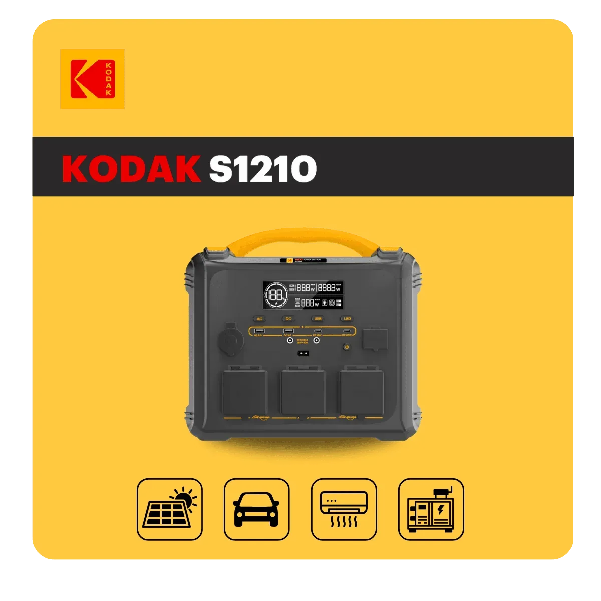 KODAK -S1210 -Station Électrique Portable -2400W
