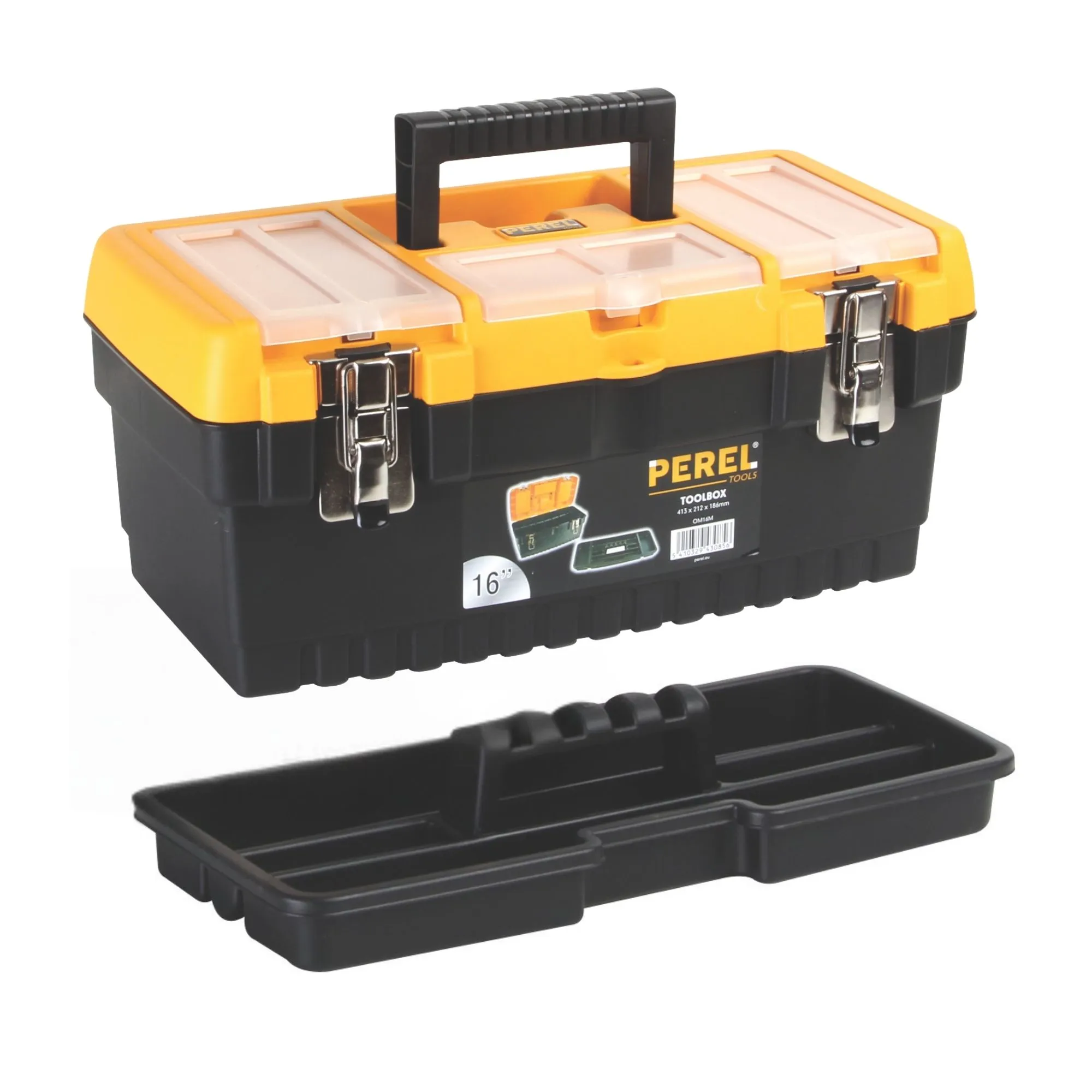 PEREL -OM16M -Boite à Outils Plastique -16L