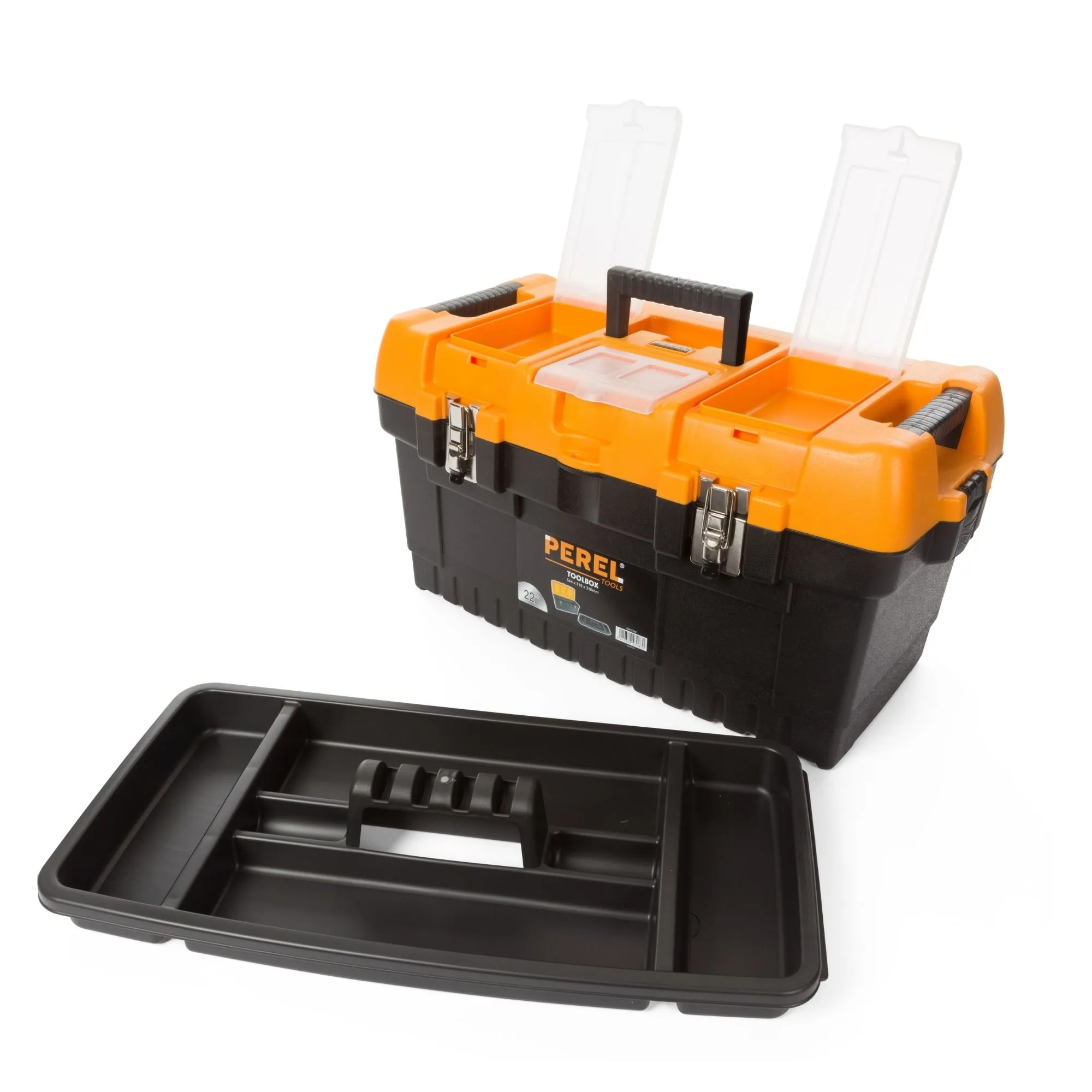 PEREL -OM22M -Boite à Outils Plastique 22L
