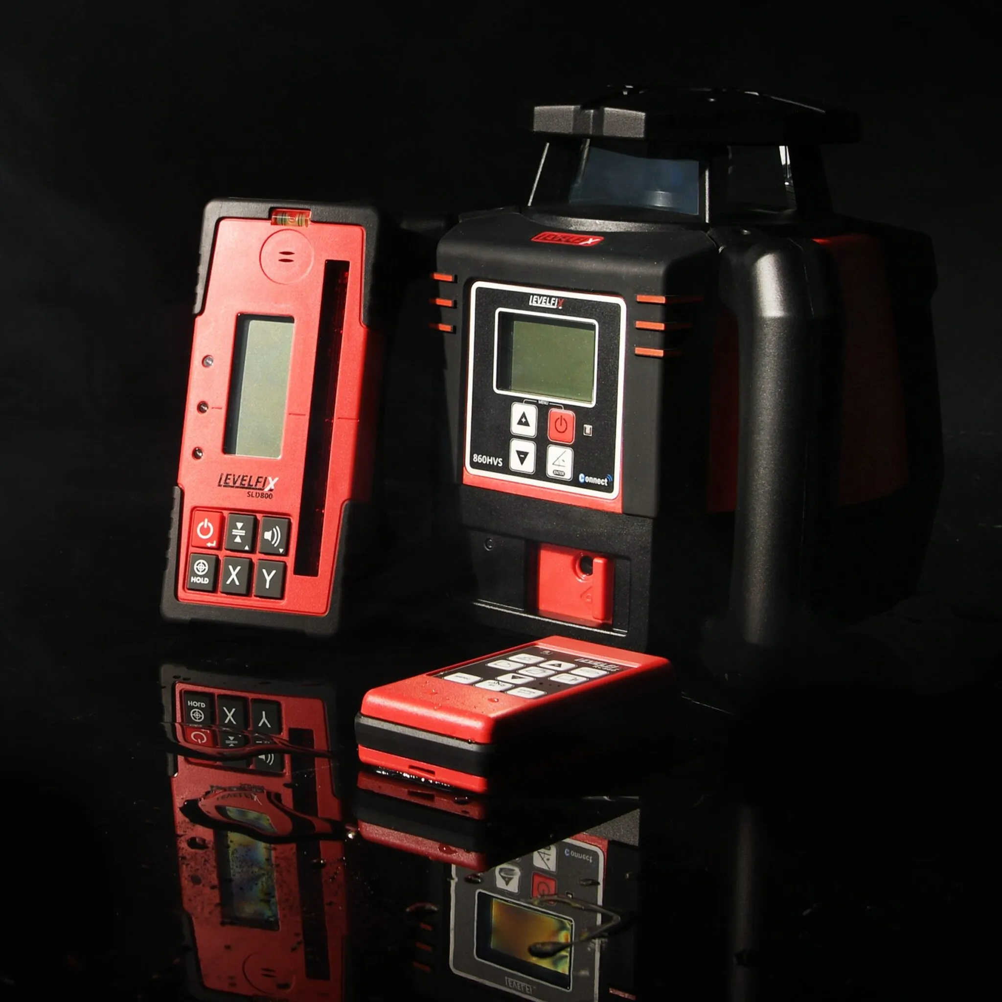 LEVELFIX -860 HVS -Laser Rotatif. Double Pente.