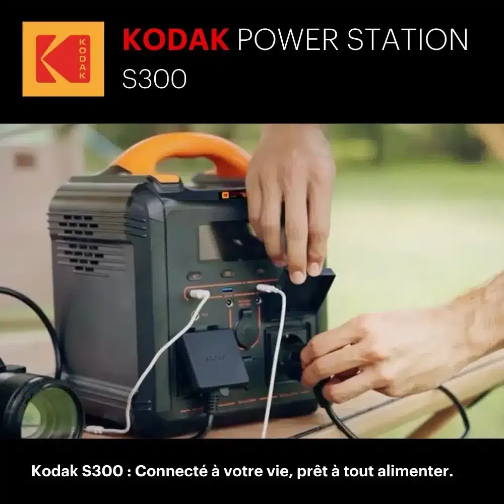 KODAK - S300 -Station Électrique Portable -600W