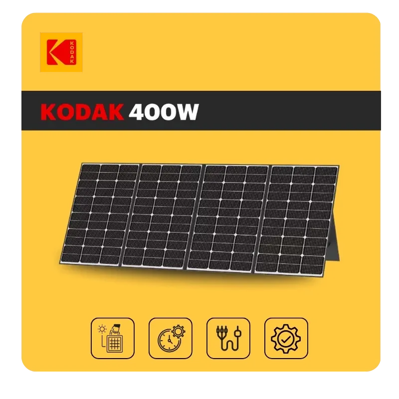 KODAK - Panneau Solaire Portable -400W