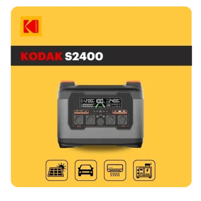 KODAK -S2400m -Station Électrique Portable -4000W