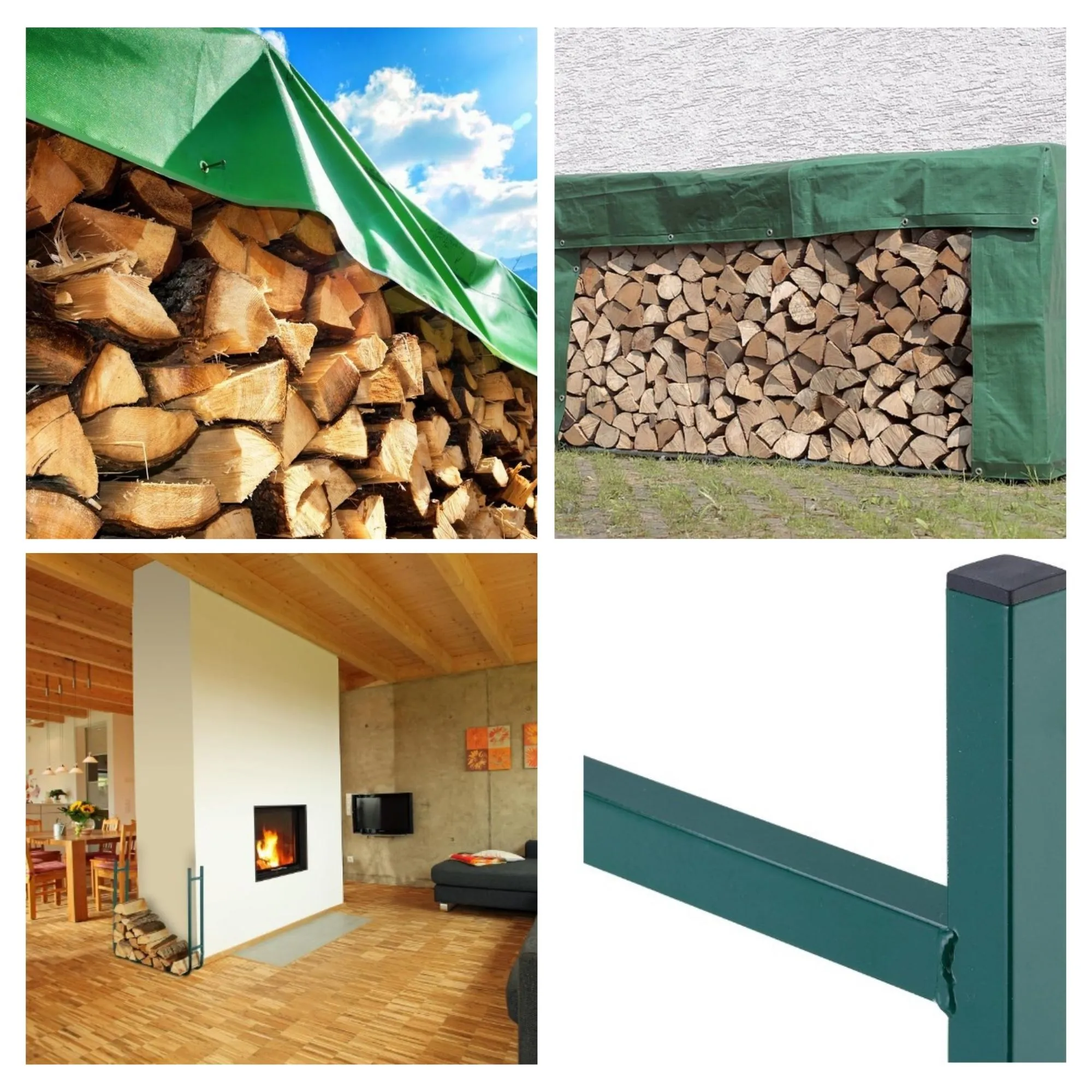 TOOLLAND -QT123 -Rangement Bûches de Bois