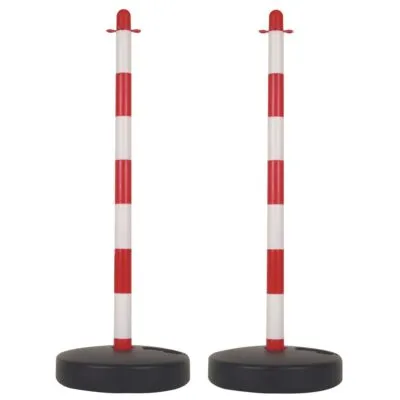 PEREL -SCP90 -Poteaux de Balisage -Pack de 2
