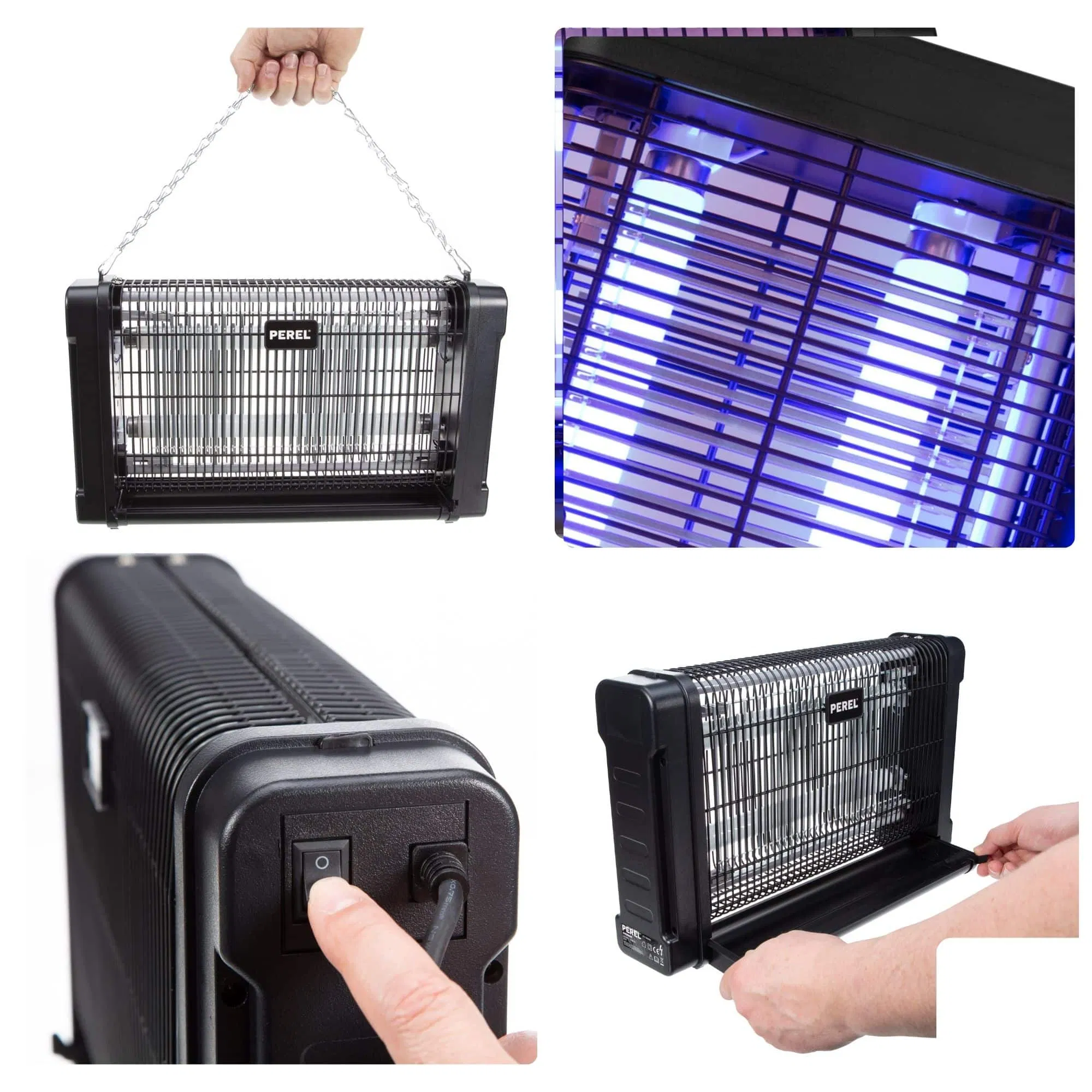 PEREL -GIK08ON -Lampe UV Anti Insectes