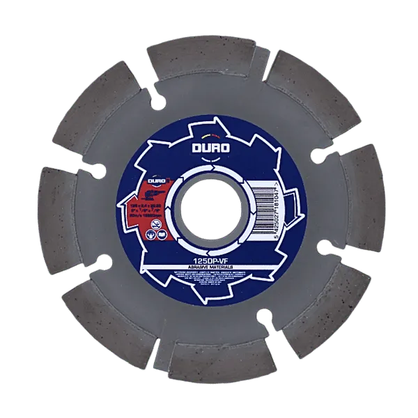 DURO - DP VF Disque Diamanté 125mm Fraise à Déjointoyer