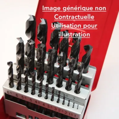 DURO - Foret Métaux HSS Cobalt Pack 25 Forets