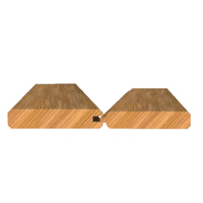 LEMAHIEU- Profil Chalet BH600 -Profilés Bois -Languette et Rainure